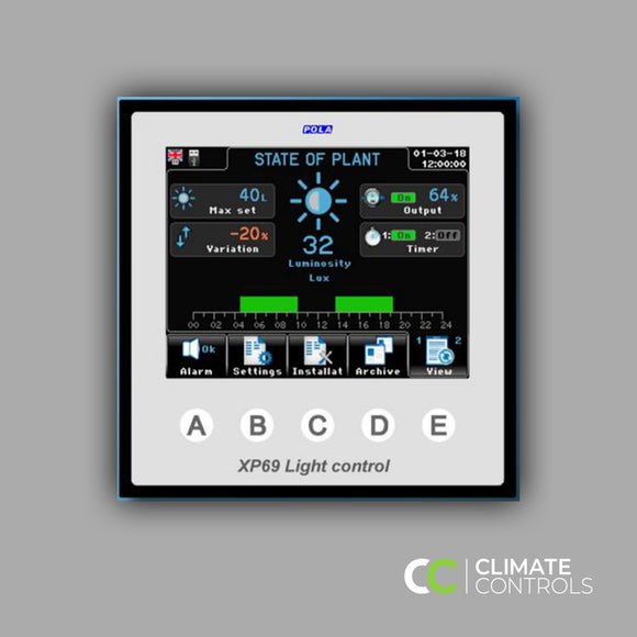 POLA XP69 Lighting Time Clock With Dusk / Dawn (0-10V)